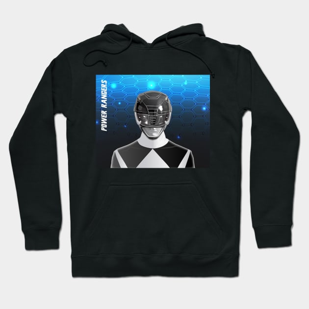 Black Ranger Hoodie by creativespero